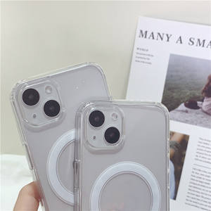 <span class=keywords><strong>Fundas</strong></span> magnéticas de teléfono para <span class=keywords><strong>iPhone</strong></span> 11, 12, 13, 14, 15, 16 Pro Max, <span class=keywords><strong>fundas</strong></span> de moda a buen precio - Product Image 1