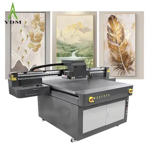 Mesin printer flatbed uv 3d 1313 untuk cetak PVC papan busa