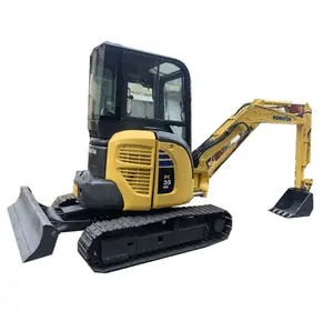 Heißer Verkauf Gebraucht Komatsu Mini bagger pc55 komatsu pc55mr-2 pc50 pc40 pc30 gebrauchter Mini bagger PC55