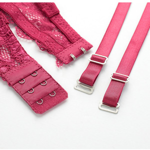 Cool Style PINK Secret Back Hook Sexy Skinny Strap <strong>Bra</strong> Panty <strong>Set</strong> - Product Image 6