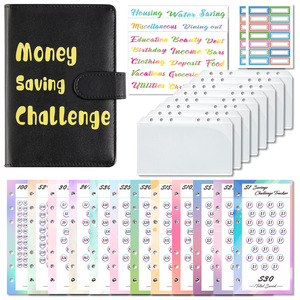 Organisation des finances personnelles Conception à feuilles mobiles Carnet de sauvegarde Suivi A5 Inserts <span class=keywords><strong>Meilleur</strong></span> outil pour les affaires de gestion financière - Product Image 1