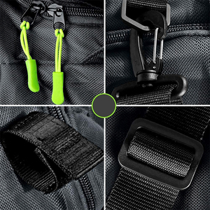 Mochila <span class=keywords><strong>De</strong></span> 75L, bolsa <span class=keywords><strong>de</strong></span> lona <span class=keywords><strong>de</strong></span> 2 vías, cruzada, Lacrosse, 2 palos y todo su equipo LAX - Product Image 5