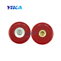 YIKA MNS Tipos Electrical Post Bus Bar Aisladores Soporte Mns60 Mns20 Mns30 Mns40 Mns50 Red Busbar Aislador