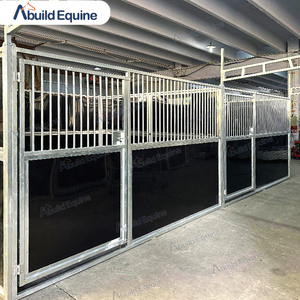 Dễ dàng di chuyển ngoài trời di động ngựa chuồng Bộ dụng cụ và ngựa hộp với mái nhà - Product Image 2