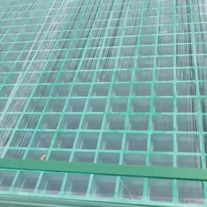 工場直販 グラスファイバー強化プラスチック製 雨どいカバー FRPグレーチングカバープレート - Product Image 6