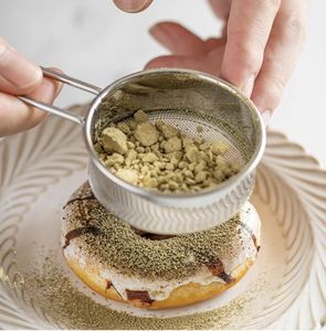 Tamis de qualité supérieure en acier inoxydable 304, filtre à mailles fines avec poignée pour la cuisine domestique - Product Image 4