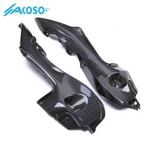 AKOSO 3K Carénage de panneau de doublure de siège arrière de <span class=keywords><strong>moto</strong></span> en fibre de carbone sèche pour Suzuki <span class=keywords><strong>hayabusa</strong></span> GSX1300R 2021 <span class=keywords><strong>2022</strong></span> 2023 - Product Image 4