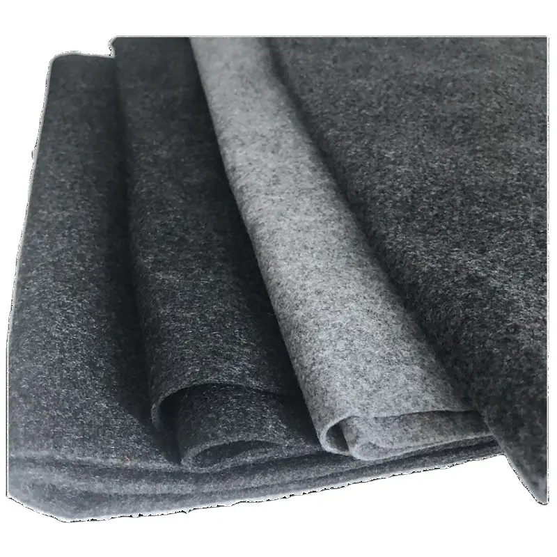 Environment friendly comfortable fluffy soft solid color textile free polyester lining