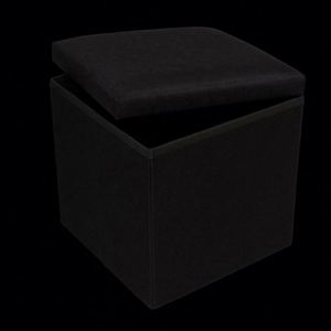Modern <b>Stool</b> Living Room Furniture Storage Box Fabric Stainless Steel <b>Bamboo</b> Highest Quality Sample Available <b>Stools</b> Counter - Product Image 3