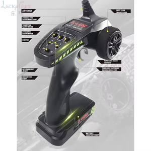 Carro de <span class=keywords><strong>Control</strong></span> <span class=keywords><strong>Remoto</strong></span> 4x4 Escala 1:18, <span class=keywords><strong>Control</strong></span> <span class=keywords><strong>Remoto</strong></span> Totalmente Proporcional, Camioneta Monstruo RC 4WD, Alta Velocidad 40km/h - Product Image 4
