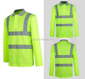 視認性の高い半袖<span class=keywords><strong>Hi</strong></span> <span class=keywords><strong>Vis</strong></span>ワークシャツ安全反射Tシャツ - Product Image 2