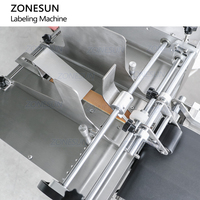 ZONESUN ZS-TB831B Haute Précision Autocollant Pet Canettes Étiqueteuse Sur Boîtes Prix Automatique Pour Plat En Plastique Bouteilles