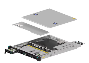 Toàn Bộ bán <span class=keywords><strong>1U</strong></span> 4 Vịnh 12GB blackplane 3.5 hot swap máy chủ trường hợp <span class=keywords><strong>1U</strong></span> duy nhất 1 + 1 dự phòng PSU hình thức máy chủ Chassis - Product Image 3