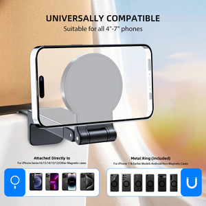 2025 Hot Bán Pocket máy bay điện thoại đứng Hands-free du lịch Điện thoại di động chủ Magnetic núi cho điện thoại thông minh, iPhones - Product Image 4