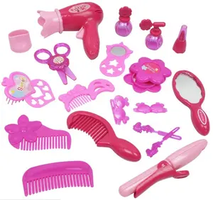 Promosi Gadis Menghiasi Mainan Anak-anak Simulasi Pengering Rambut Salon Kecantikan Dressing Set untuk Anak-anak