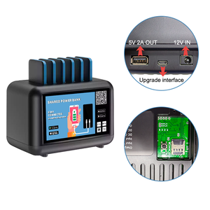 6 emplacements <span class=keywords><strong>carte</strong></span> de crédit pour payer avec <span class=keywords><strong>terminal</strong></span> de point de vente banque d'alimentation partagée para restaurantes power bank louer station de <span class=keywords><strong>location</strong></span> avec logiciel - Product Image 2