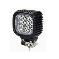 Projecteur LED de travail de haute qualité 5 pouces 12V/24V 16 LED 48W IP67 étanche 3000 lumens à faisceau large et concentré pour tracteur