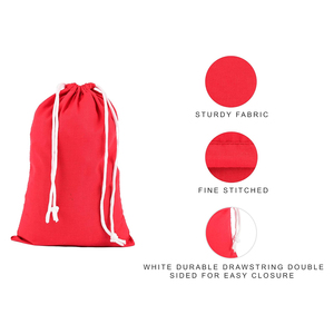 ถุงผ้ารูดเชือกแบบกำหนดเองเป็นมิตรกับสิ่งแวดล้อม ทำจากผ้ามัสลิน สำหรับบรรจุภัณฑ์ ของขวัญ และการจัดเก็บ - Product Image 5