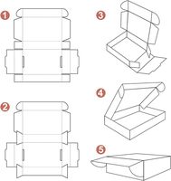 Boîte d'expédition personnalisée avec logo, recyclable, en carton ondulé, pour produits de soin de la peau, dossiers, produits capillaires, shampooing, emballage avec insert