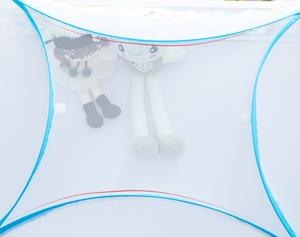 Tragbares, faltbares Sommer-Pop-Up-Kinderbett-Zelt mit Anti-Mücken-Schutznetz für Babys & Camping - Product Image 2