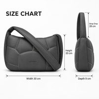 Sac à bandoulière élégant et minimaliste pour femme, motif matelassé vintage de luxe 2026, sangle unique, faible MOQ 100 pièces, échantillon personnalisé en 10 jours