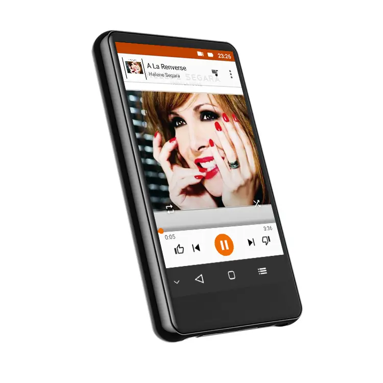 Ruizu H6 4 Inch Đầy Đủ Màn Hình HD MP4 Máy Nghe Nhạc Wifi Android 5.0 MP3/4 16GB Bluetooth 5.0 Liên Hệ Với Âm Nhạc Máy Nghe Nhạc FM Đài Phát Thanh Tải Về Ứng Dụng