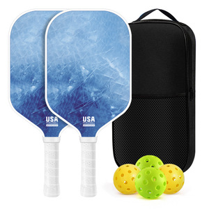 Raquetas de Pickleball Tongli para Niños, Núcleo de Panal, Superficie de Fibra de Vidrio, 16 mm, 40 Orificios, Ligeras, 220 g, Control y Potencia, USAP - Product Image 3