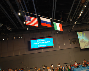 Horizontal Medal Award Flagpole With <strong>Automatic</strong> <strong>Raising</strong> <strong>System</strong> - Product Image 4