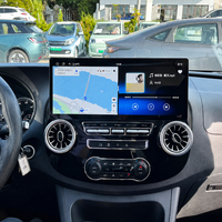 Autoradio ZWNAV avec écran 17 pouces pour Mercedes Benz Vito 2016-2024, Carplay, Android 13, navigation GPS, stéréo, lecteur multimédia vidéo