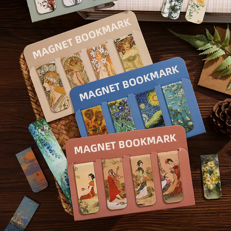 Magnets Promotional Book Marks Blank Customized Supplier Custom Printed Gift Custom Magnetic Bookmark