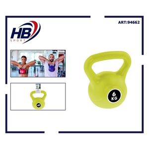 Kettlebell en ciment vert 6 kg Série 7710 - Product Image 3
