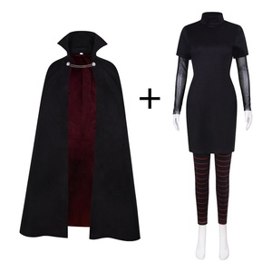 Costumi Cosplay Hotel Transylvania 4 Mantello Nero di <span class=keywords><strong>Dracula</strong></span> Jonathan Mavis Abiti per Spettacoli di Halloween - Product Image 6