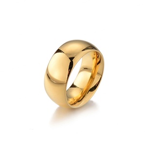 Bague vintage personnalisée pour homme, hypoallergénique, en acier inoxydable, plaquée or 14k 18k, pour homme et femme - Product Image 5