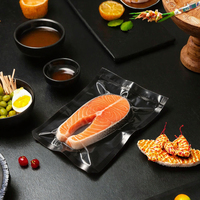 Sacs sous vide pour poisson PA EVOH PE transparents avec barrière anti-gaz pour saumon et aliments pour animaux de compagnie