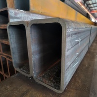 Rollgeformtes Rechteckrohr API ASTM A106 140*80*10mm (5,5*3,2*0,4 Zoll) für Stahlbau-Ingenieurwesen Maßgefertigte Größe