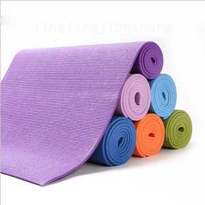 Tapetes Para Yoga Mat PVC pour Hommes et Femmes 6mm-Vente en gros Jaune Exercice & Fitness Mat 4mm Allemand Tapete De Yoga Matt's - Product Image 3