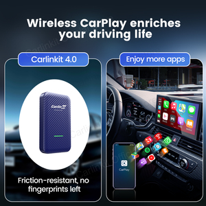 Carlinkit <span class=keywords><strong>4</strong></span>.<span class=keywords><strong>0</strong></span> <span class=keywords><strong>Android</strong></span> Box xe chơi không dây Carplay Adapter <span class=keywords><strong>Android</strong></span> Auto Dongle xe tiện ích đa phương tiện Máy nghe nhạc Activator - Product Image 3