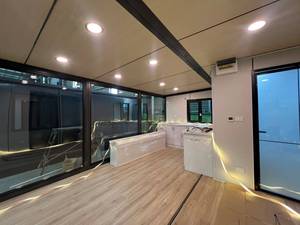 Porte d'entrée en aluminium innovante, sûre et autonome, pour <span class=keywords><strong>maison</strong></span> conteneur extensible, avec décoration moderne et esthétique - Product Image 4