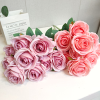 Haute qualité Der Rose 4 Pack plantes Mini vert artificiel pour la décoration intérieure Noël et Pâques