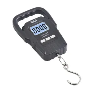 FF1976-761E Home Electronic Portable Scale Mini Small Luggage Scale 50KG Fishing Scale LCD Backlight Display Electronic Scale