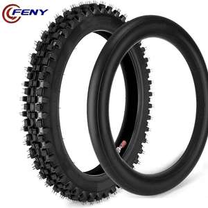 Ensemble <span class=keywords><strong>pneu</strong></span> avant et chambre à air 60/100-14 2.50-14, <span class=keywords><strong>pneu</strong></span> et chambre à air pour moto tout-terrain 60/100-14 pour CRF110 KLX110 KX65 XR70 SSR125 110cc - Product Image 1