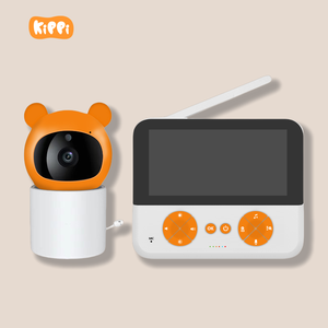 Monitor para Bebés de 5 Pulgadas, Conexión Inalámbrica de 2.4G, Cámara para Bebés, Programación de Alimentación, Monitoreo de Temperatura, Música Relajante Infrarroja - Product Image 1