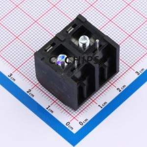 8PCV-02-006 Barrier Terminal Block Connector ( Barrier Type: Three Sides )( Construction: 1x2P )( Total PIN Count: 2P ) - Product Image 2