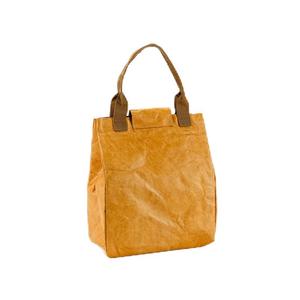 Borsa Termica Isolante in TYVEK Colore Naturale con Logo Personalizzato Stampato, Manici Portatili e Chiusura in Velcro - Product Image 2