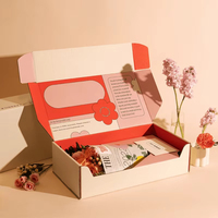 Emballages cadeaux de luxe personnalisés en gros, boîtes à fleurs postables, boîtes à bouquets pour maman