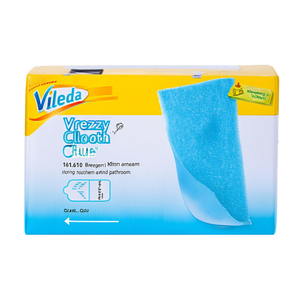 Panno per la pulizia Vileda Breazy blu 161.610 in microfibra per cucina e bagno - Product Image 2