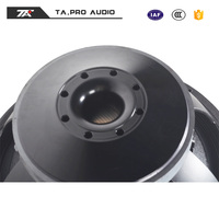 Bonne qualité 18mm Contreplaqué subwoofer 18 pouces audio dj haut-parleur