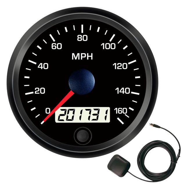 100mm 10 Colors 160mph GPS Speedometer