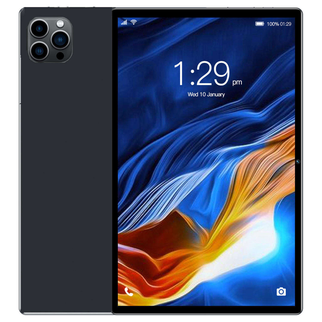 Factory Direct 10-Inch Tablet T50 Octa Core Android 10 MTK Processor 4GB 5G Dual Sim Vertical Screen Education Learning New