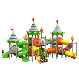 Công viên giải trí lớn trẻ em trượt thiết bị chơi để bán thương mại không khí trẻ em ngoài trời sân chơi hoạt hình dễ thương - Product Image 2